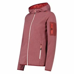 Knit-Tech-Fleece mit Kapuze und Mesh