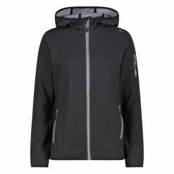 Knit-Tech-Fleece mit Kapuze und Mesh