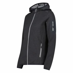 Knit-Tech-Fleece mit Kapuze und Mesh