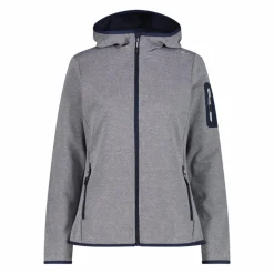 Knit-Tech-Fleece mit Kapuze und Mesh