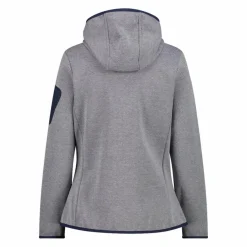 Knit-Tech-Fleece mit Kapuze und Mesh