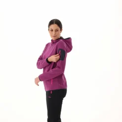 Knit-Tech-Fleece mit Kapuze und Mesh