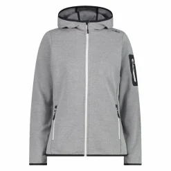 Knit-Tech-Fleece mit Kapuze und Mesh