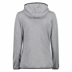 Knit-Tech-Fleece mit Kapuze und Mesh