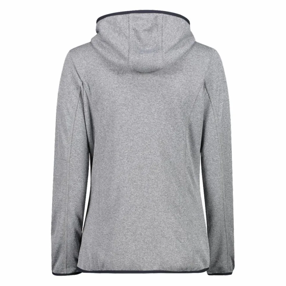 Knit-Tech-Fleece mit Kapuze und Mesh