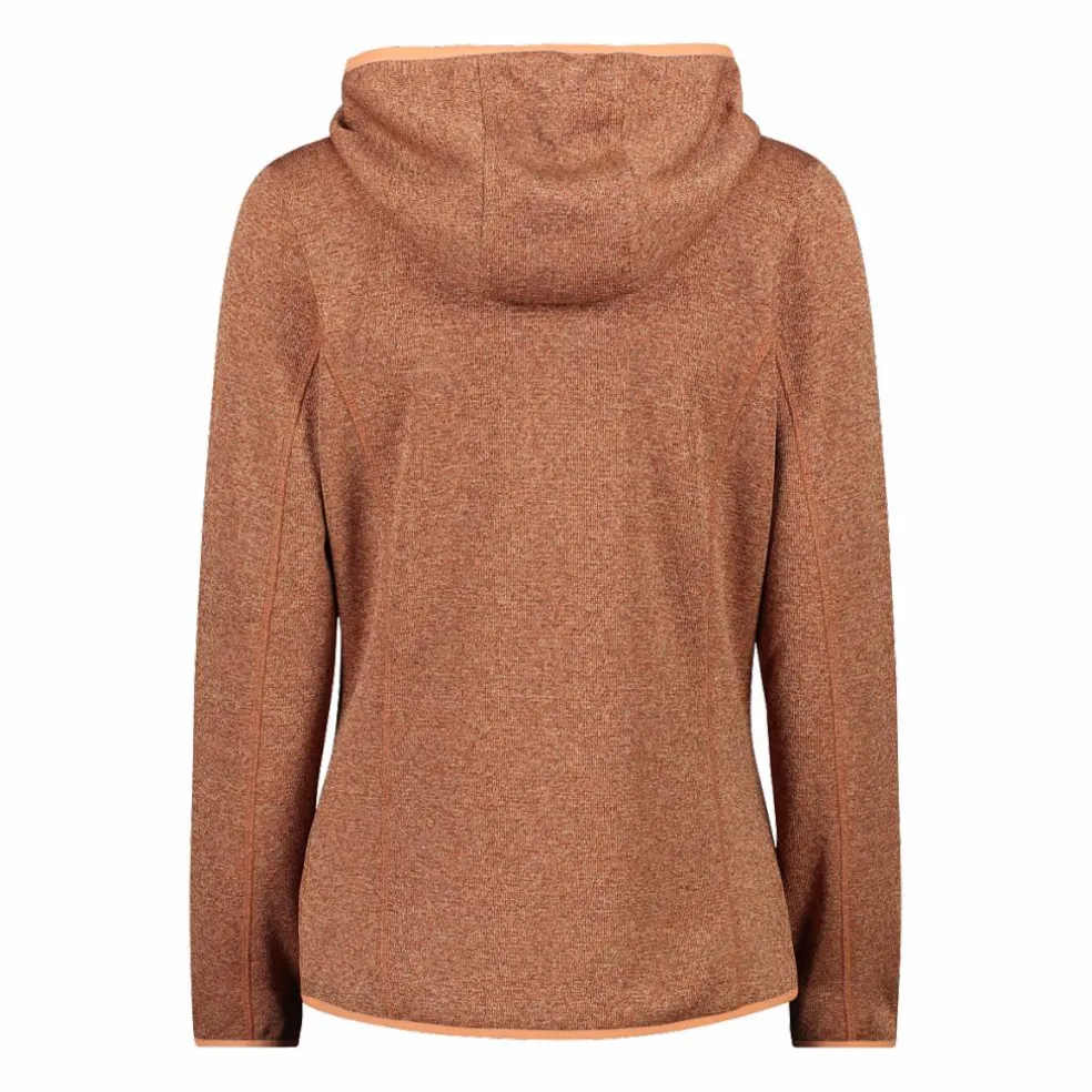 Knit-Tech-Fleece mit Kapuze und Mesh