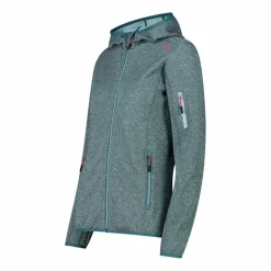 Knit-Tech-Fleece mit Kapuze und Mesh