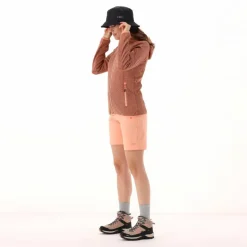 Knit-Tech-Fleece mit Kapuze und Mesh