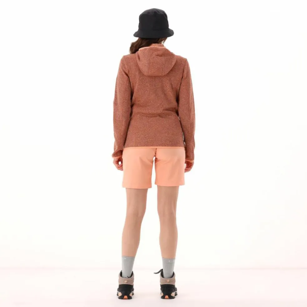 Knit-Tech-Fleece mit Kapuze und Mesh