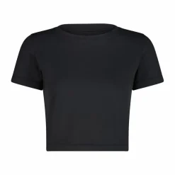 Kurzarm-Top für Damen aus Stretch-Polyamid