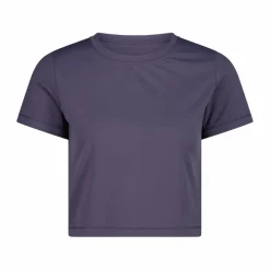 Kurzarm-Top für Damen aus Stretch-Polyamid