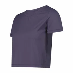 Kurzarm-Top für Damen aus Stretch-Polyamid