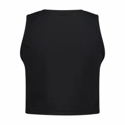 Kurzes Damen-Tanktop aus Stretch-Polyamid