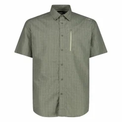 Kurzärmliges Hemd mit Brusttasche für Herren