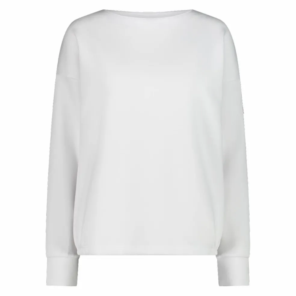 Langarms aus leichtem French Terry mit Stretch für Damen