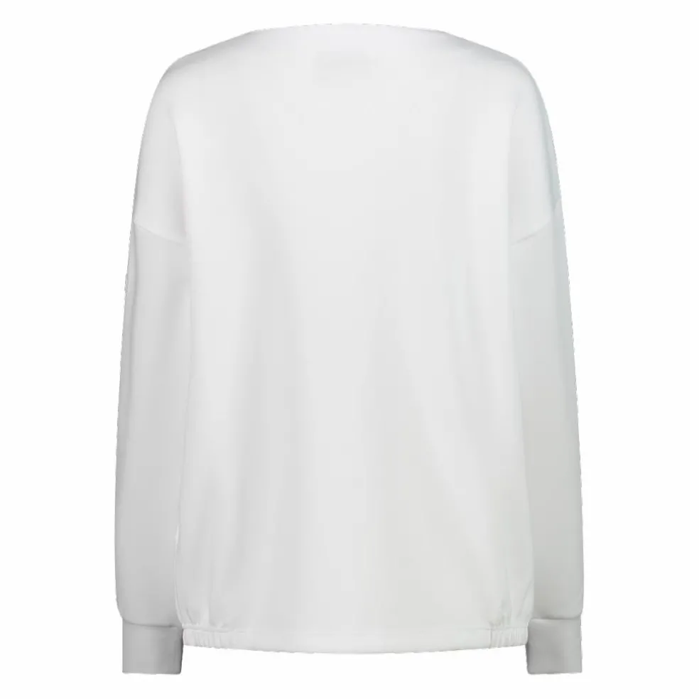 Langarms aus leichtem French Terry mit Stretch für Damen