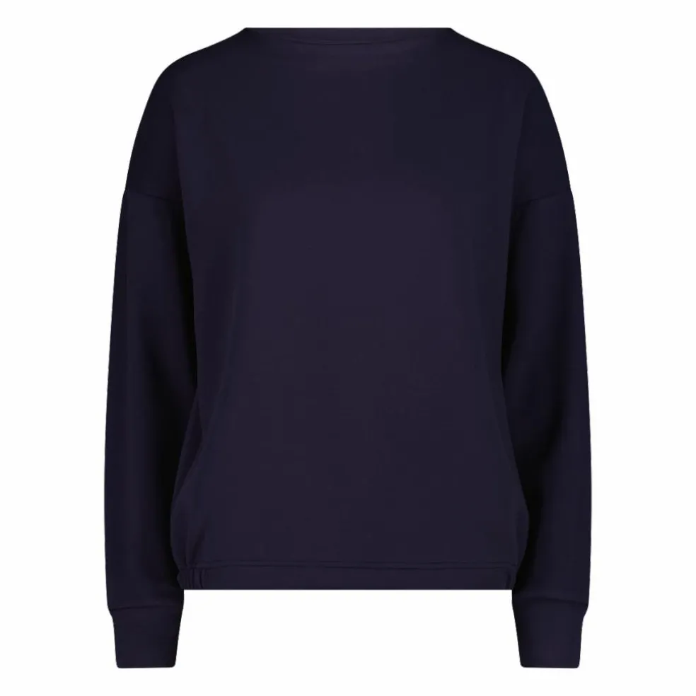 Langarms aus leichtem French Terry mit Stretch für Damen