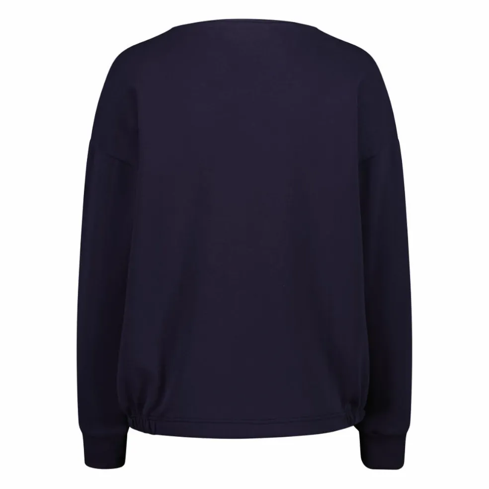 Langarms aus leichtem French Terry mit Stretch für Damen