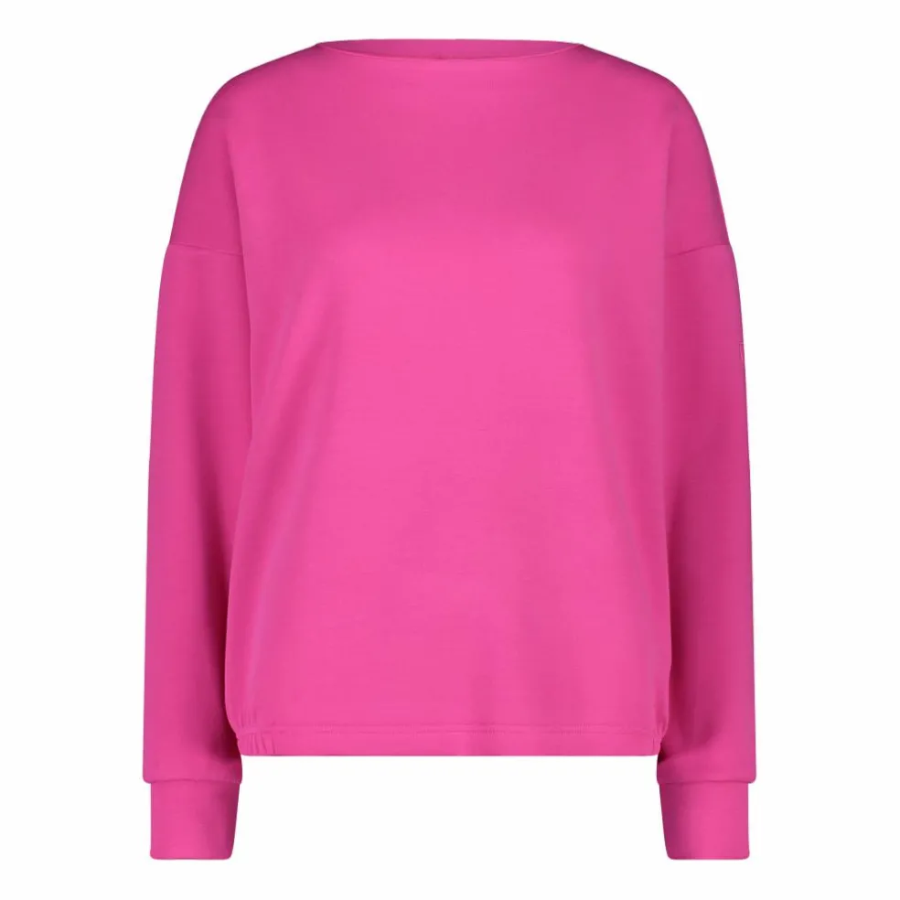 Langarms aus leichtem French Terry mit Stretch für Damen