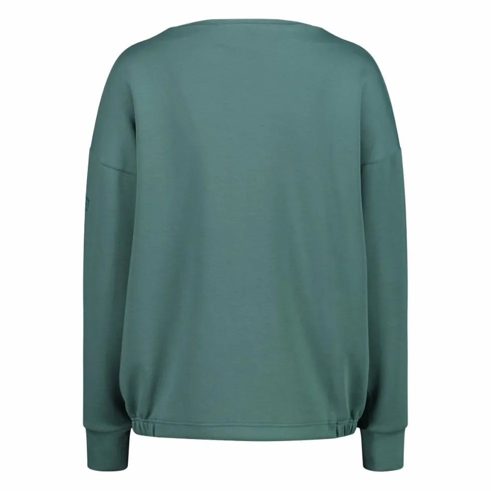 Langarms aus leichtem French Terry mit Stretch für Damen