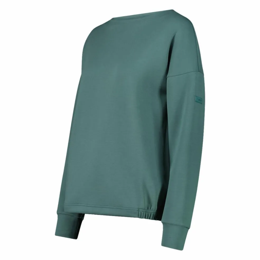 Langarms aus leichtem French Terry mit Stretch für Damen