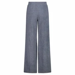Lange Damenhose aus meliertem Jerseystoff