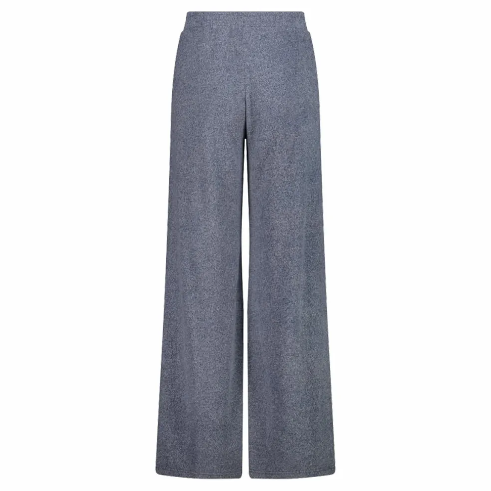 Lange Damenhose aus meliertem Jerseystoff