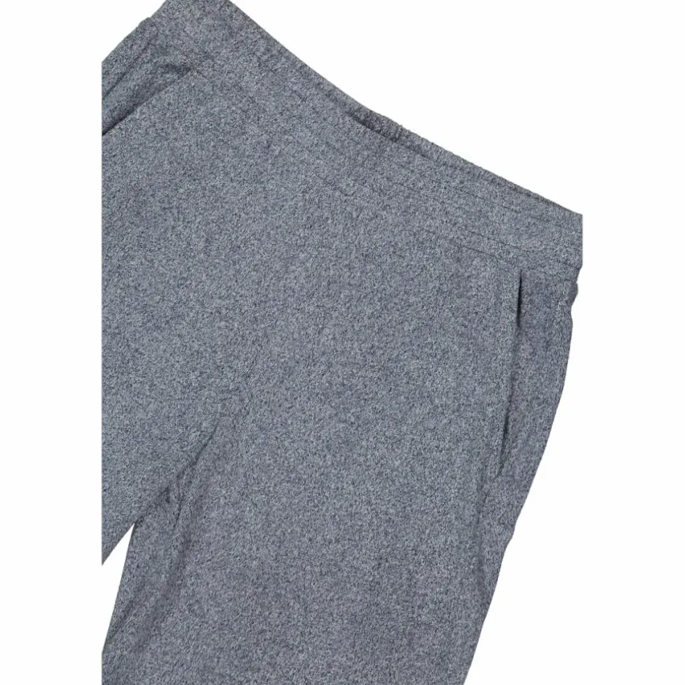 Lange Damenhose aus meliertem Jerseystoff