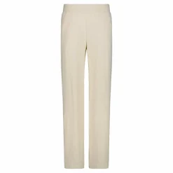 Lange Damenhose aus meliertem Jerseystoff