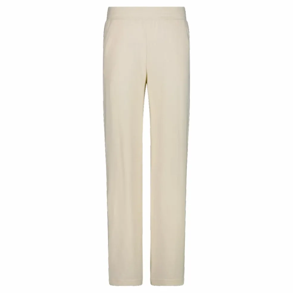 Lange Damenhose aus meliertem Jerseystoff