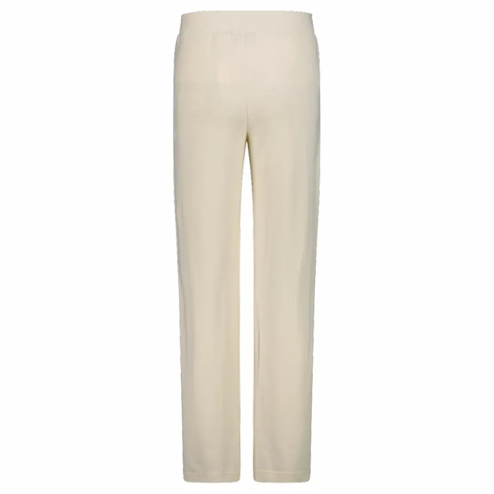 Lange Damenhose aus meliertem Jerseystoff