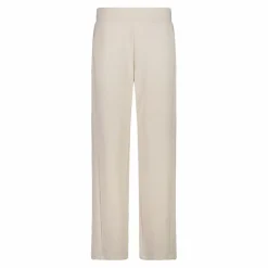 Lange Damenhosen im Regular Fit aus Modal mit matt glänzendem Finish