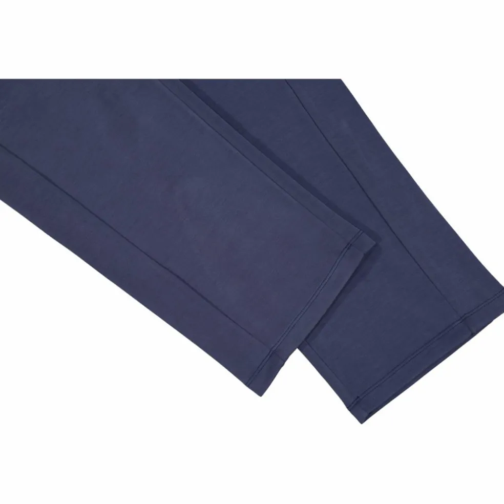 Lange Damenhosen im Regular Fit aus Modal mit matt glänzendem Finish