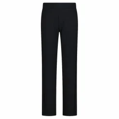 Lange Damenhosen im Regular Fit aus Modal mit matt glänzendem Finish