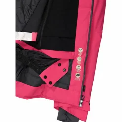 Lange Damenjacke im Loose-Fit für Ski und Snowboard