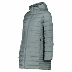 Lange Daunenjacke Sorona® Aura Melange für Damen