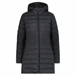 Lange Daunenjacke Sorona® Aura Melange für Damen