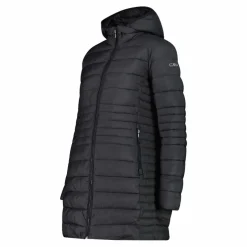 Lange Daunenjacke Sorona® Aura Melange für Damen