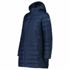 Lange Daunenjacke Sorona® Aura Melange für Damen