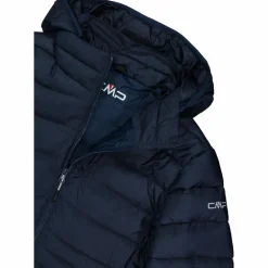 Lange Daunenjacke Sorona® Aura Melange für Damen