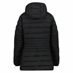Lange einfarbige Daunenjacke Sorona® Aura für Damen