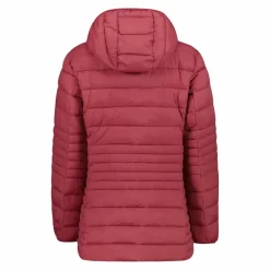 Lange einfarbige Daunenjacke Sorona® Aura für Damen