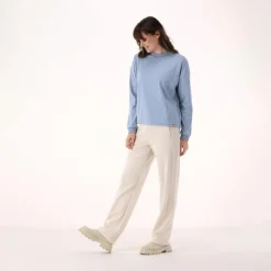 Lange elastische Damenhose