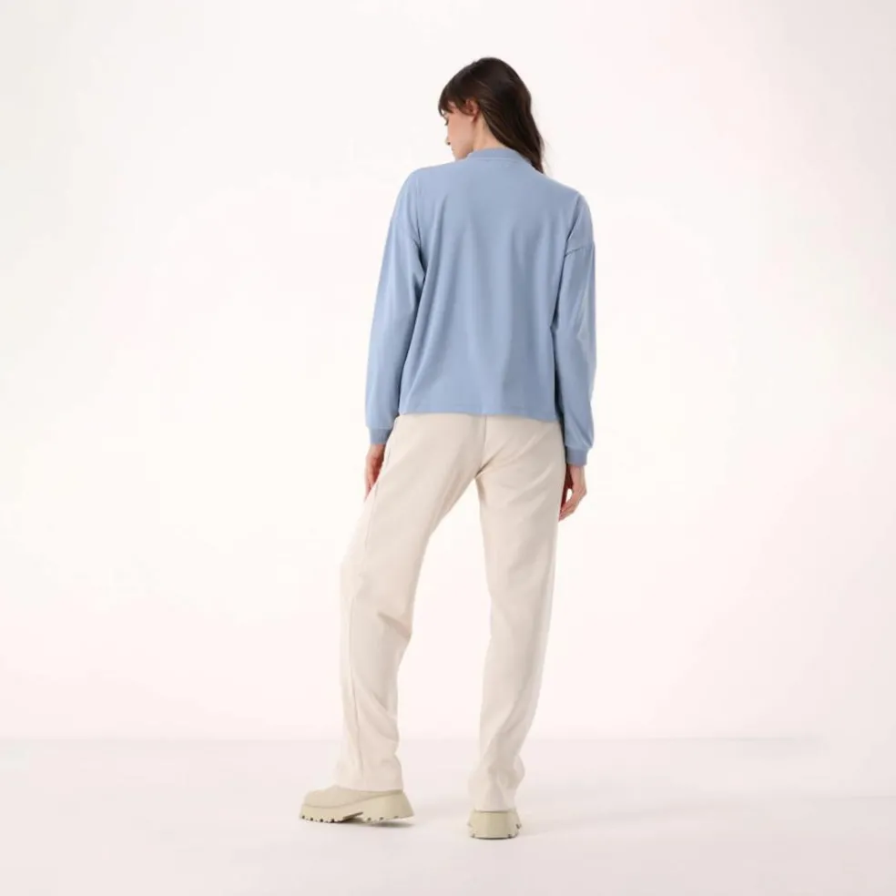 Lange elastische Damenhose