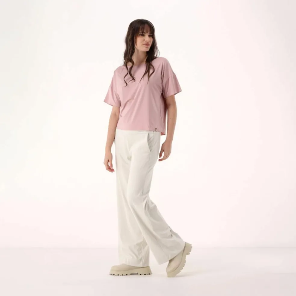 Lange elastische Damenhose