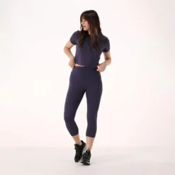 3/4-lange Stretch-Leggings für Damen