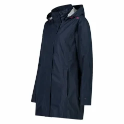 Lange, wasserdichte Damenjacke aus Ripstop