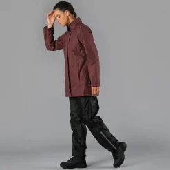 Lange, wasserdichte Damenjacke aus Ripstop