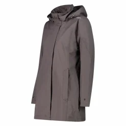 Lange, wasserdichte Damenjacke aus Ripstop