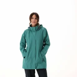 Lange, wasserdichte Damenjacke aus Ripstop